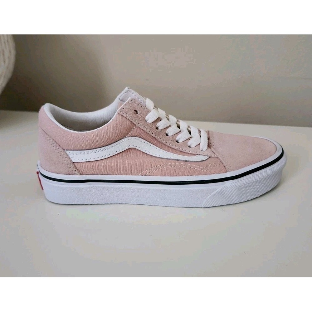 Vans Old Skool Skate Shoes Women's 5 Men's 3.5 Blushing Pink Suede and Canvas